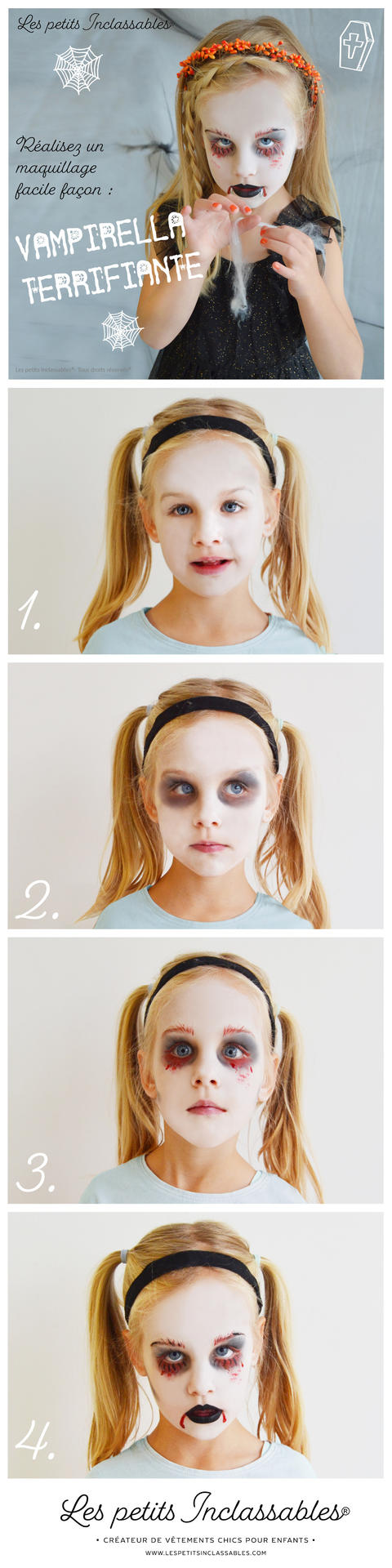 Quel maquillage Halloween 2021 fille simple ? 6 idées infaillibles